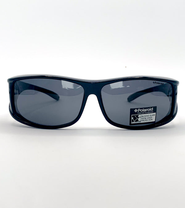 Occhiali da sole suncover Polaroid P8901 neri - vista frontale