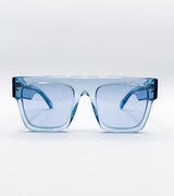 Occhiali da sole squadrati crystal Stella McCartney SC0119S - vista frontale