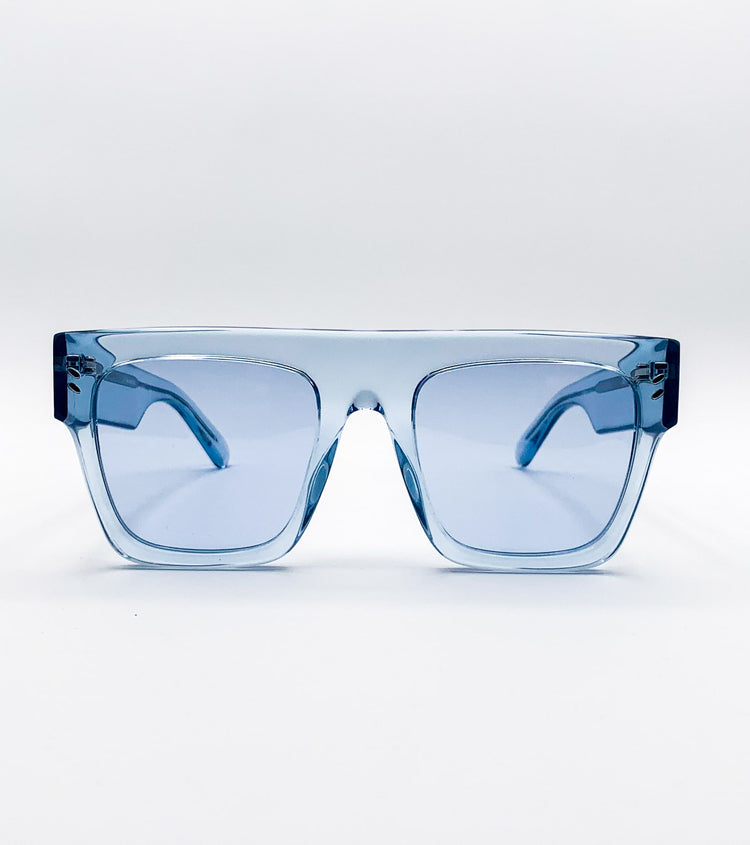 Occhiali da sole squadrati crystal Stella McCartney SC0119S - vista frontale