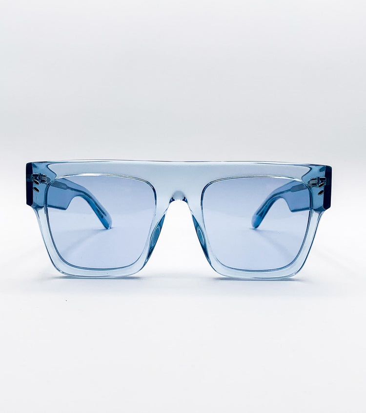 Stella McCartney Occhiali da sole squadrati crystal Stella McCartney SC0119S - vista frontale