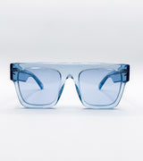 Stella McCartney Occhiali da sole squadrati crystal Stella McCartney SC0119S - vista frontale