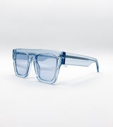 Stella McCartney Occhiali da sole squadrati crystal Stella McCartney SC0119S - vista laterale