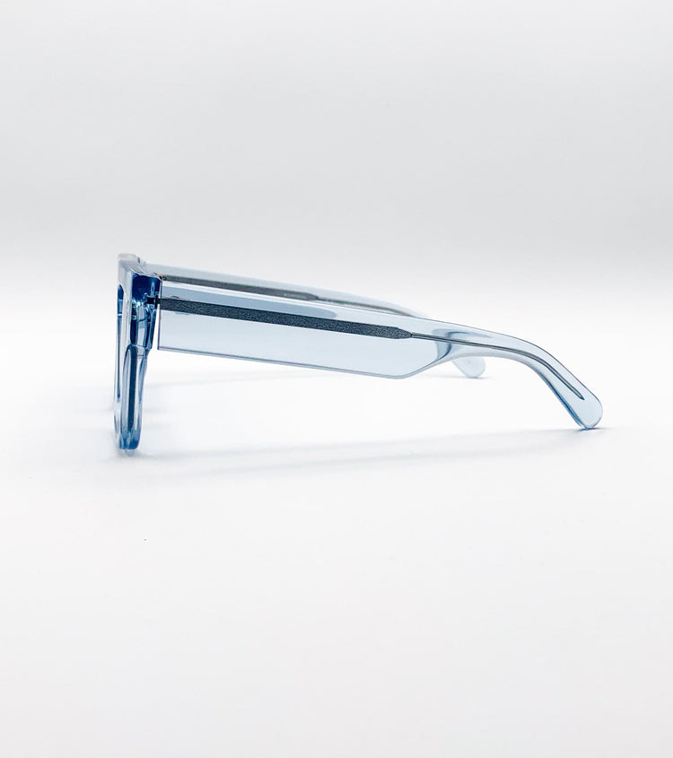 Stella McCartney Occhiali da sole squadrati crystal Stella McCartney SC0119S - dettaglio