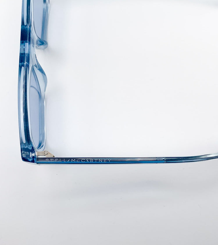 Occhiali da sole squadrati crystal Stella McCartney SC0119S - immagine 4