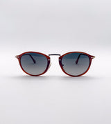 Occhiali da sole Persol tondi PO3046S - vista frontale