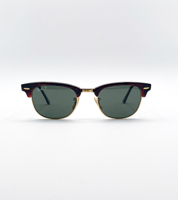 Occhiali da sole Ray Ban Clubmaster II polarized RB2156 - vista frontale