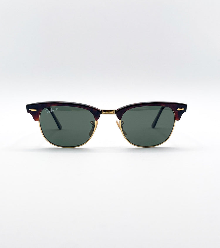 Ray Ban Occhiali da sole Ray Ban Clubmaster II polarized RB2156 - vista frontale