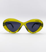 Occhiali da sole Moschino crystal green MOS076/S - vista frontale