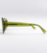 Occhiali da sole Moschino crystal green MOS076/S - dettaglio