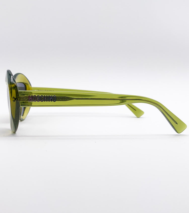 Occhiali da sole Moschino crystal green MOS076/S - dettaglio