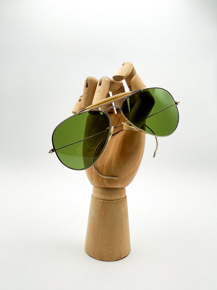 Occhiali da sole vintage Ray Ban Aviator Bausch&Lomb - vista laterale