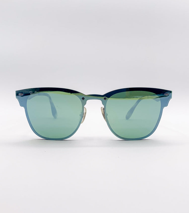 Ray Ban Occhiali da sole Ray Ban Blaze Clubmaster RB3576N - vista frontale