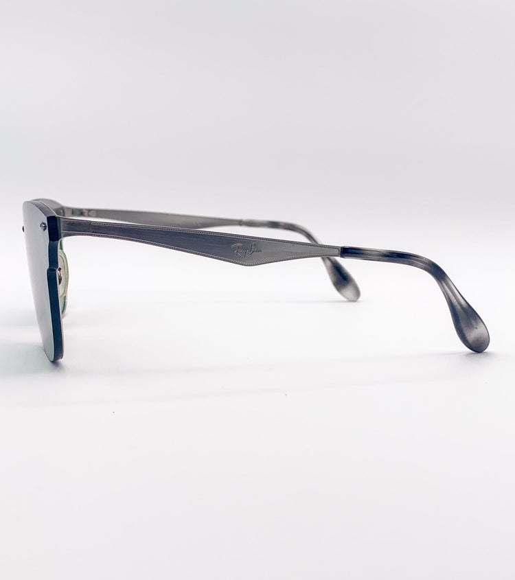 Ray Ban Occhiali da sole Ray Ban Blaze Clubmaster RB3576N - dettaglio