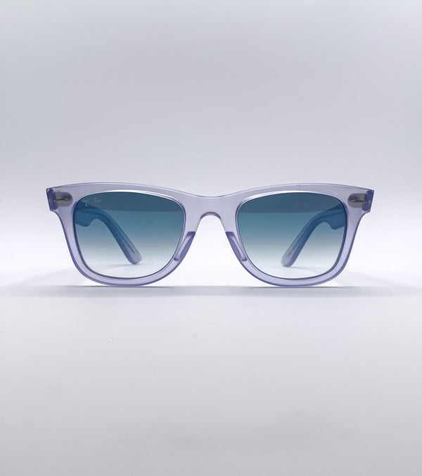 Occhiali da sole Ray Ban Wayfarer ICE POP Grape RB2140 - vista frontale
