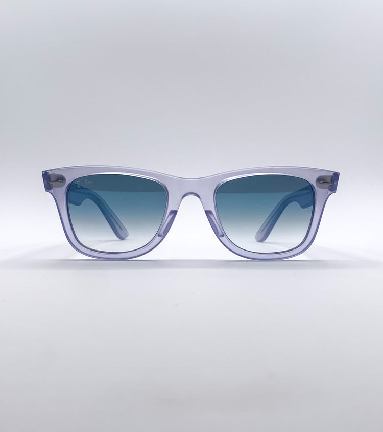 Occhiali da sole Ray Ban Wayfarer ICE POP Grape RB2140 - vista frontale