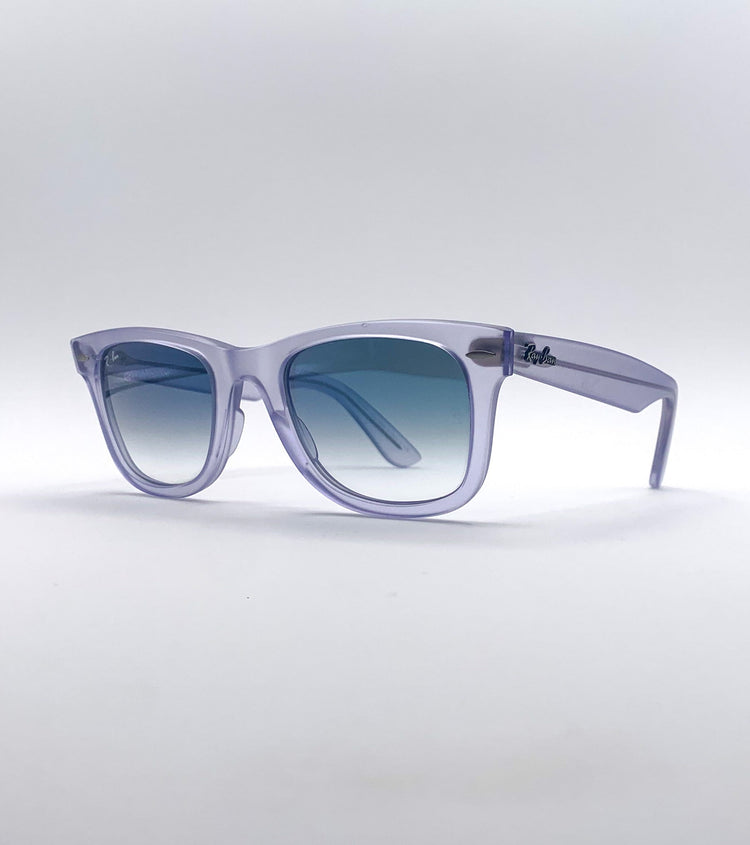 Ray Ban Occhiali da sole Ray Ban Wayfarer ICE POP Grape RB2140 - vista laterale