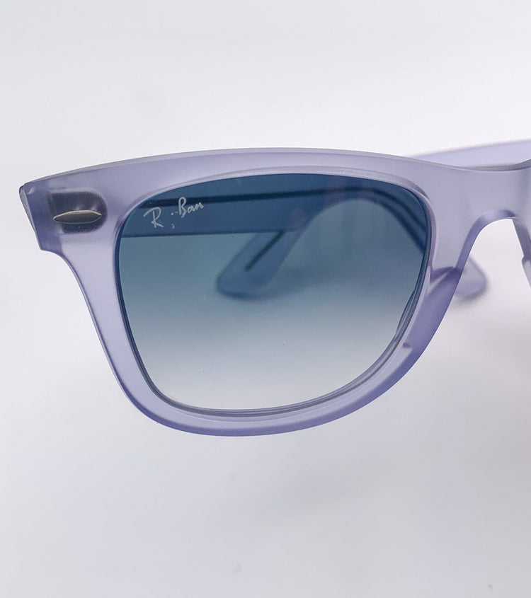 Ray Ban Occhiali da sole Ray Ban Wayfarer ICE POP Grape RB2140 - immagine 4