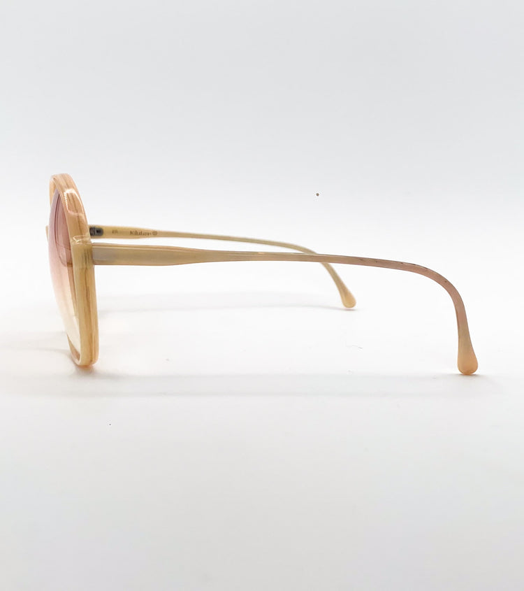 Occhiali da sole vintage Kàdor GRAZIA avorio - dettaglio