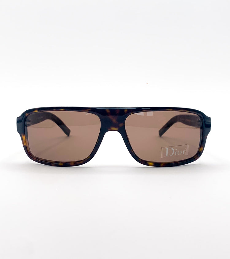 Occhiali da sole vintage Dior Homme BLACK TIE 35/S avana - vista frontale