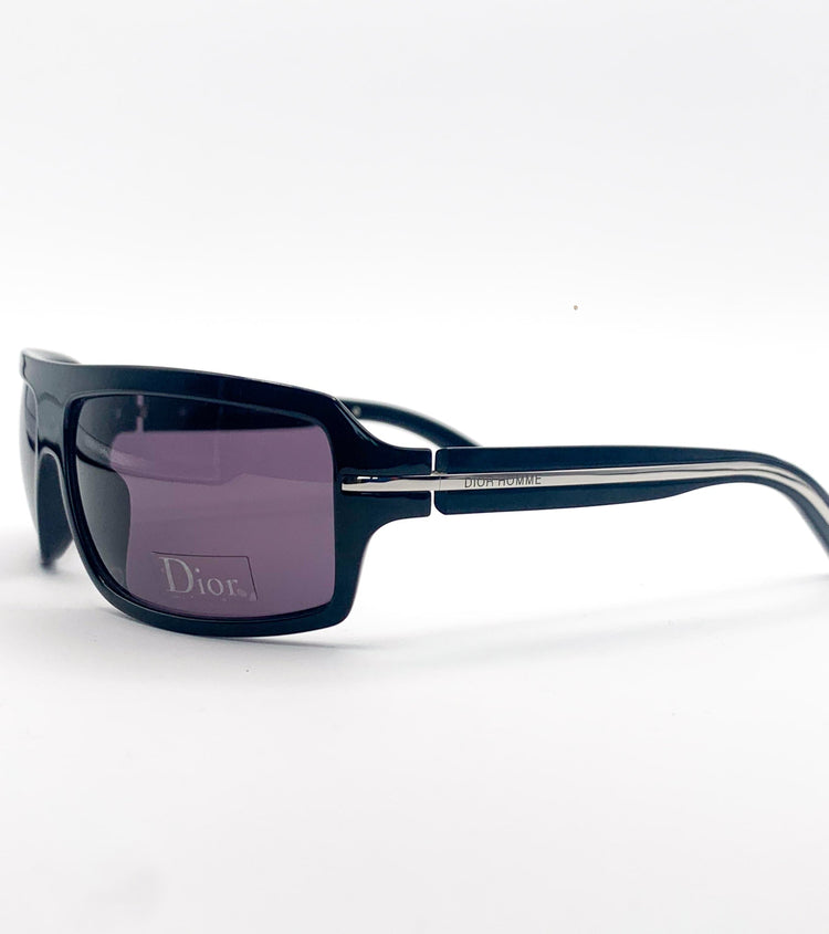 Dior Occhiali da sole vintage Dior Homme BLACK TIE 37/N/S neri - vista laterale
