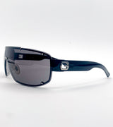 Mascherina da sole Gucci GG1582/S nera - vista laterale