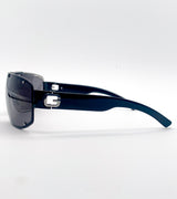 Mascherina da sole Gucci GG1582/S nera - dettaglio