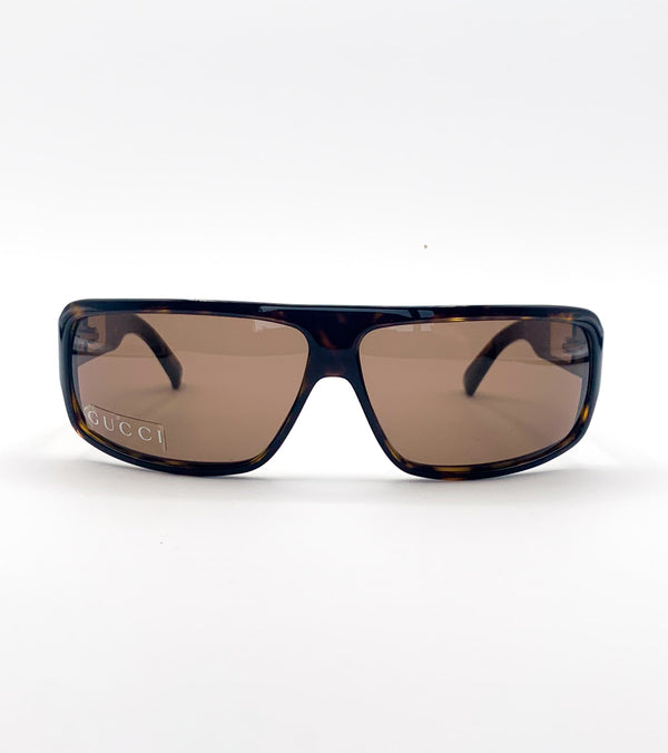 Occhiali da sole Gucci GG1561/S uomo avana - vista frontale