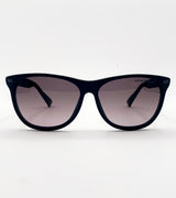 Occhiali da sole Emporio Armani EA9858S nero mat - vista frontale