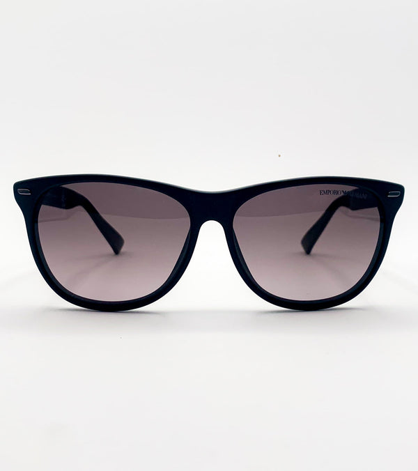 Occhiali da sole Emporio Armani EA9858S nero mat - vista frontale