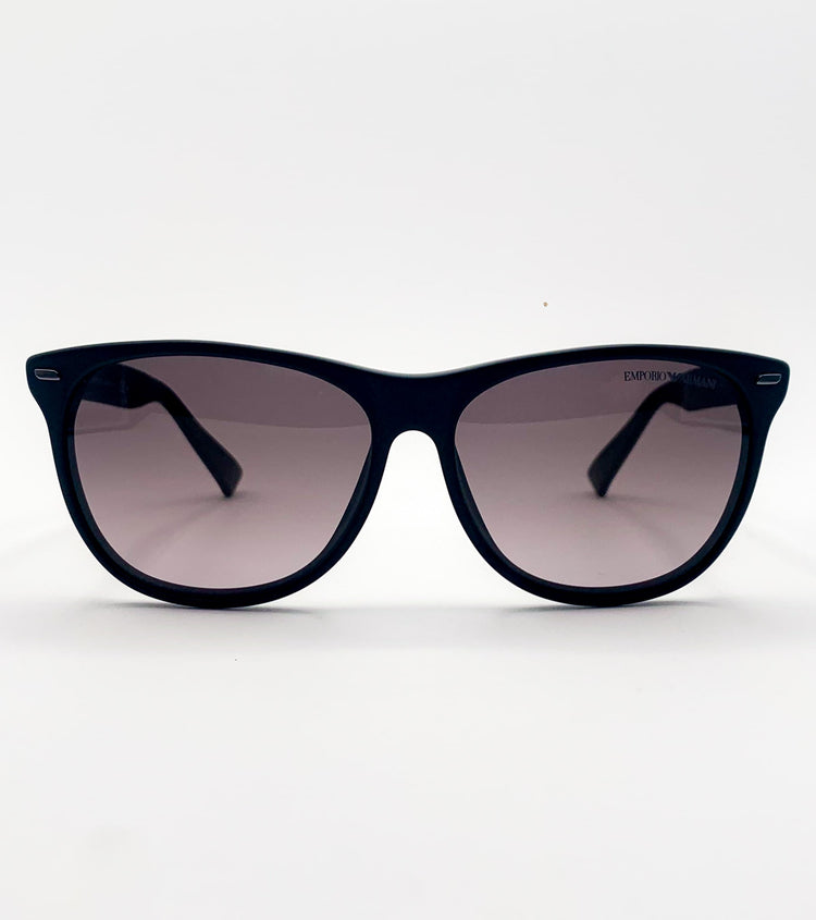 Occhiali da sole Emporio Armani EA9858S nero mat - vista frontale
