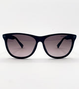 Emporio Armani Occhiali da sole Emporio Armani EA9858S nero mat - vista frontale