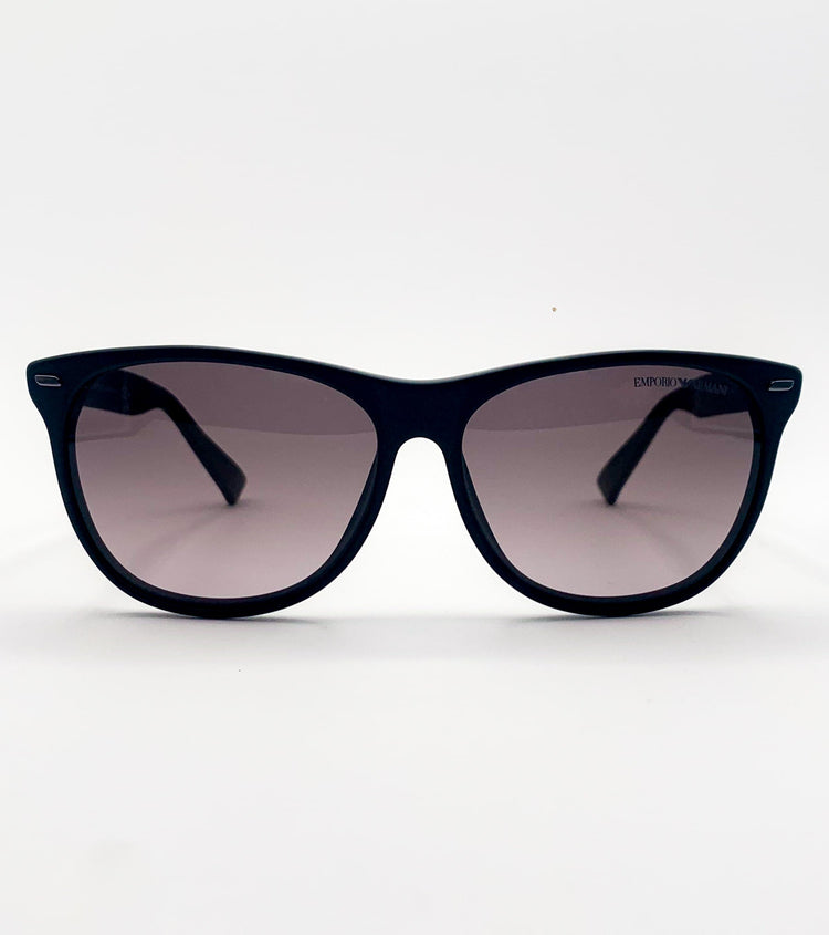 Emporio Armani Occhiali da sole Emporio Armani EA9858S nero mat - vista frontale