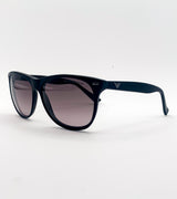 Occhiali da sole Emporio Armani EA9858S nero mat - vista laterale