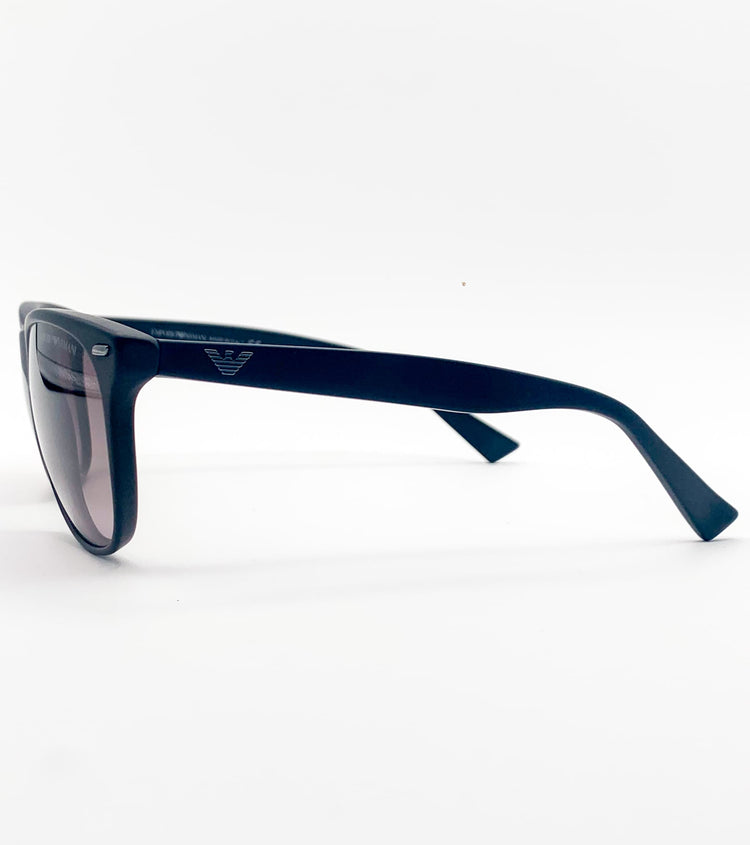 Occhiali da sole Emporio Armani EA9858S nero mat - dettaglio