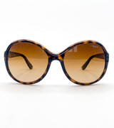 Occhiali da sole Vogue VO2734SB avana con Swarovski - vista frontale