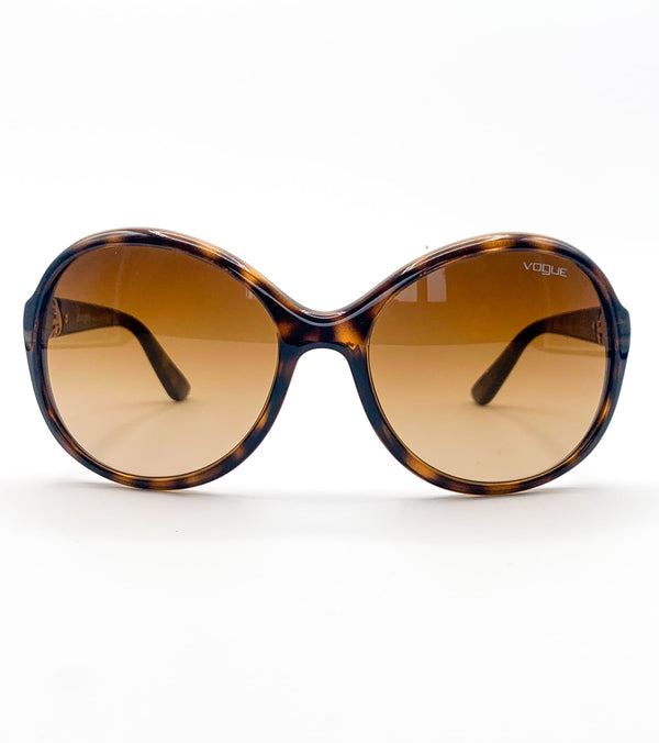 Occhiali da sole Vogue VO2734SB avana con Swarovski - vista frontale