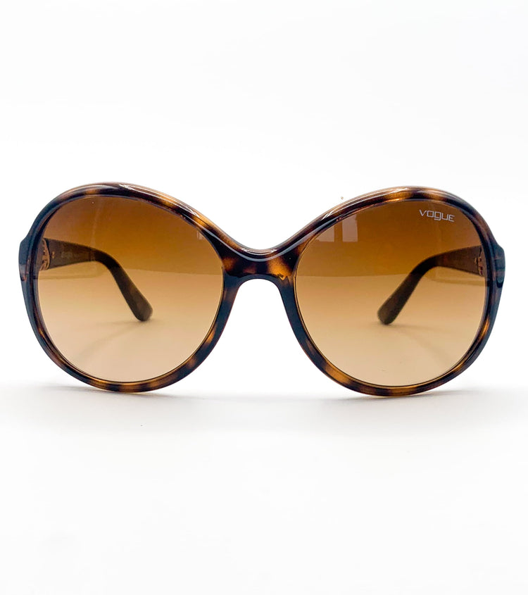 Occhiali da sole Vogue VO2734SB avana con Swarovski - vista frontale
