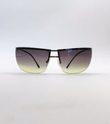 Occhiali da sole vintage Gucci GG2652S avvolgenti - vista frontale