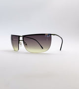 Occhiali da sole vintage Gucci GG2652S avvolgenti - vista laterale