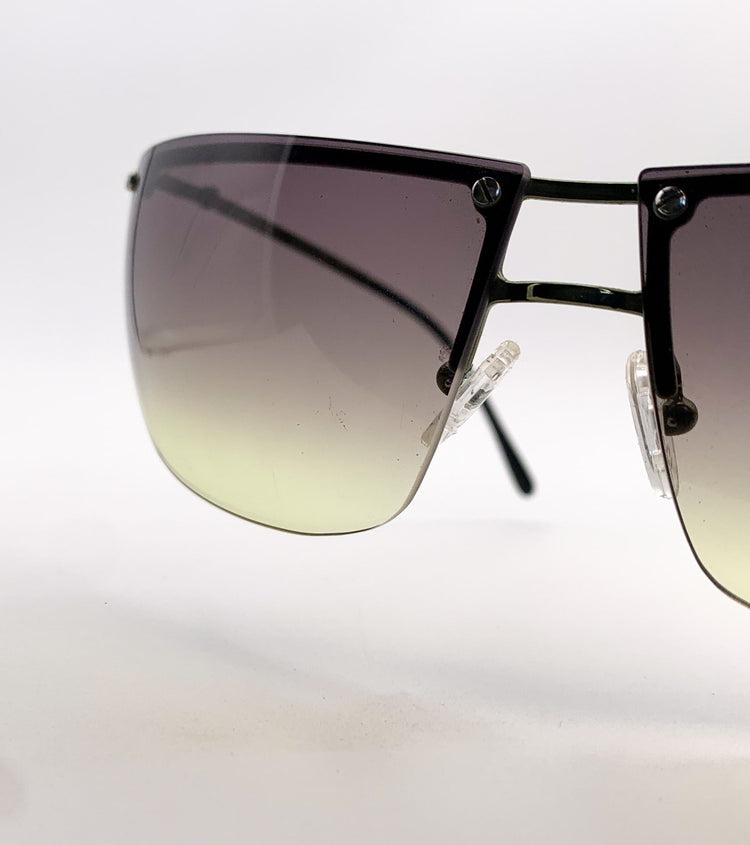 Gucci Occhiali da sole vintage Gucci GG2652S avvolgenti - immagine 4