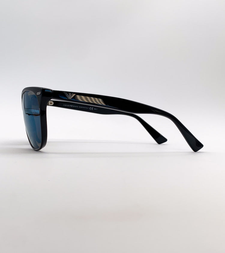 Emporio Armani Occhiali da sole Emporio Armani EA9858S neri - dettaglio