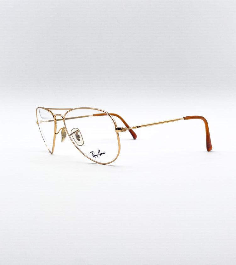 Occhiali da vista Ray Ban Aviator RX6049 - vista laterale