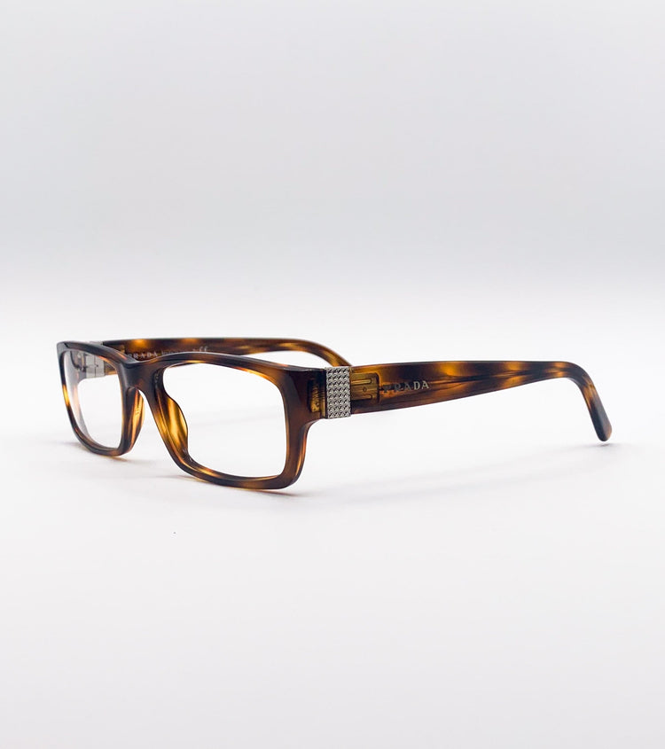 Prada Occhiali da vista Prada donna tartarugato PR12LV - vista laterale