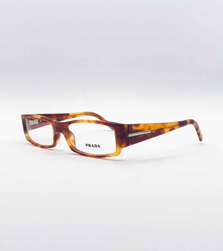 Prada Occhiali da vista Prada donna tartarugato PR03HV - vista laterale