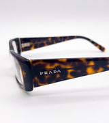 Occhiali da vista Prada rettangolari PR17LV - dettaglio