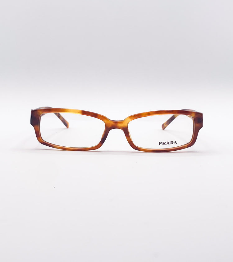 Prada Occhiali da vista Prada tartarugati PR15HV - vista frontale