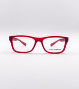 Dolce & Gabbana Occhiali da vista Dolce & Gabbana rosso mat DG5005 - vista frontale