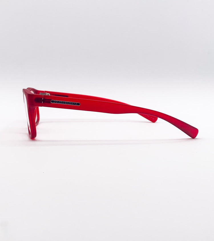 Dolce & Gabbana Occhiali da vista Dolce & Gabbana rosso mat DG5005 - dettaglio