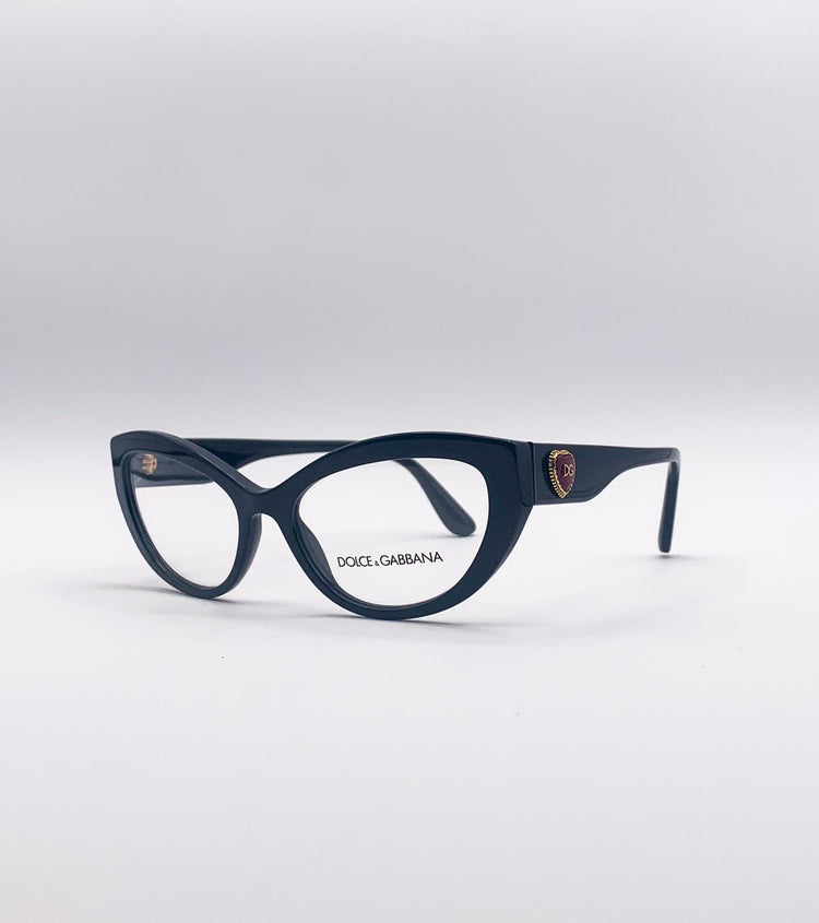 Dolce & Gabbana Occhiali da vista Dolce & Gabbana Cuore Sacro Collection DG3306 - vista laterale