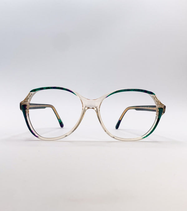 Occhiali da vista vintage Balenciaga 2767, taglia L - vista frontale
